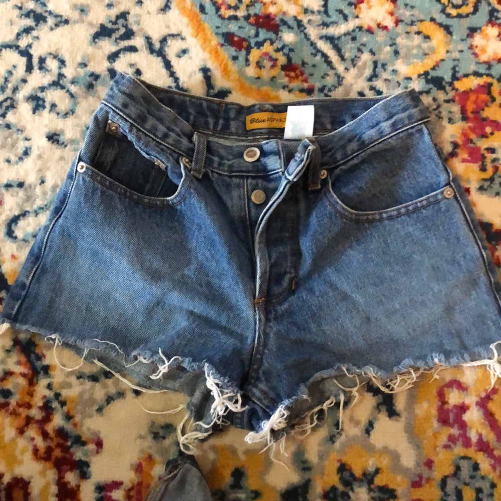 Vintage Blue Asphalt shorts!!